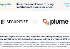 Tokenizing TradFi at Scale: Securitize & Plume Network’s Big Move